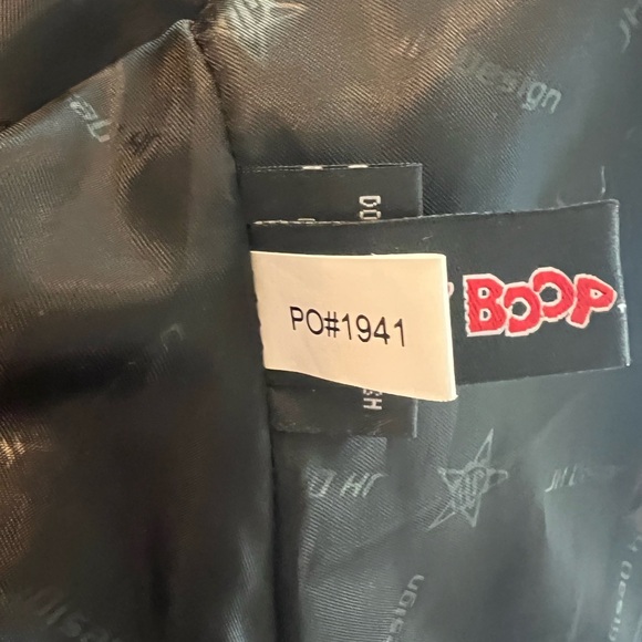 Vintage Betty Boop Dangerous Curves Ahead Jacket by JH Design - Picture 5 of 6